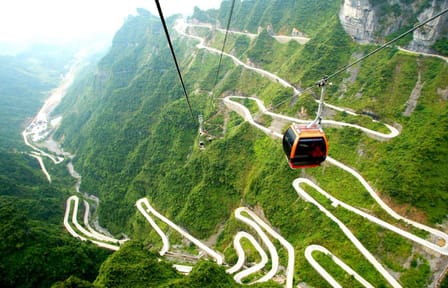 Zhangjiajie Tianmen Mountain Sightseeing Day Tour
