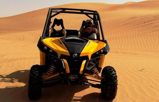 Private Dune Buggy Adventure with Sand boarding and Refreshments from Dubai