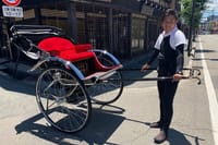 Virtual Rickshaw Ride Experience in Takayama 1