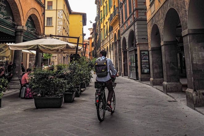 Bike in Pisa