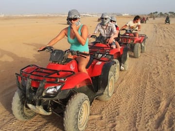 ATV Quad Bike Safari and Camel Ride in Hurghada