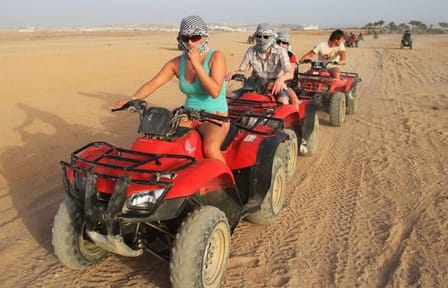 ATV Quad Bike Safari and Camel Ride in Hurghada
