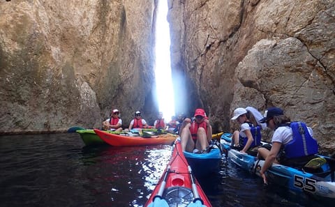 Kayaking and Snorkeling Adventure in Kalyvia Thorikou