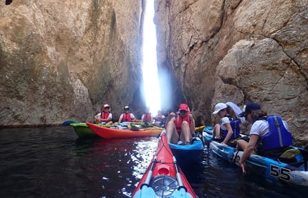 Kayaking and Snorkeling Adventure in Kalyvia Thorikou