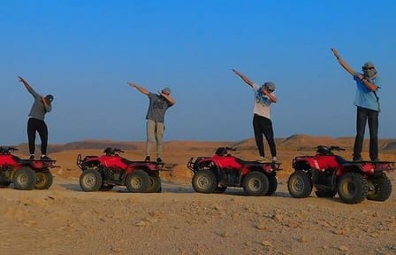 3-Hour ATV Quad Safari & Camel Ride at Bedouin village – Hurghada