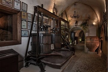 Cave Wine Museum Tour with Tastings in Vothonas, Santorini