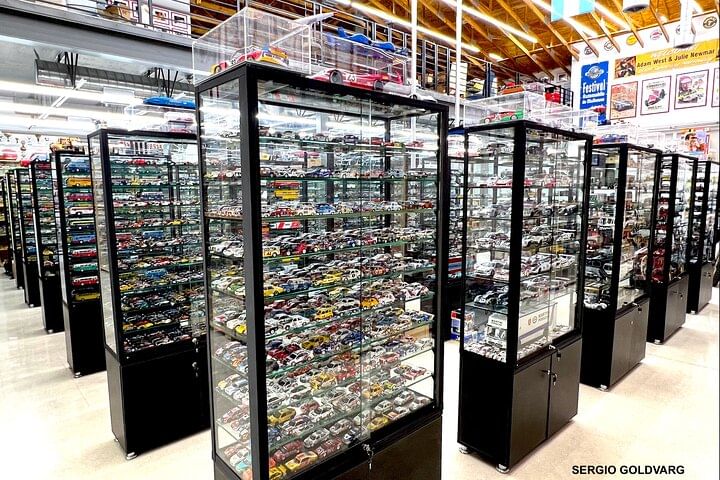 Goldvarg Collection Scale Model Car Museum Experience.