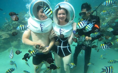 Nha Trang Bay Sea Walk Adventure with Traditional Seafood Lunch