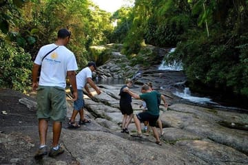 Jeep Tour to Pedra Branca and Tarzan Waterfalls in Cunha