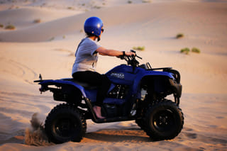 Morning Quad Bike Adventure in Abu Dhabi