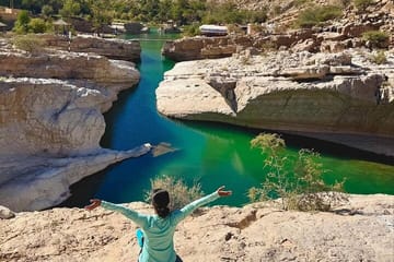 Private Day Trip Adventure in Wahiba Sands and Wadi Bani Khalid