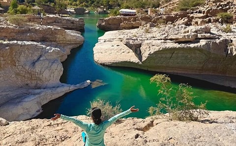 Private Day Trip Adventure in Wahiba Sands and Wadi Bani Khalid