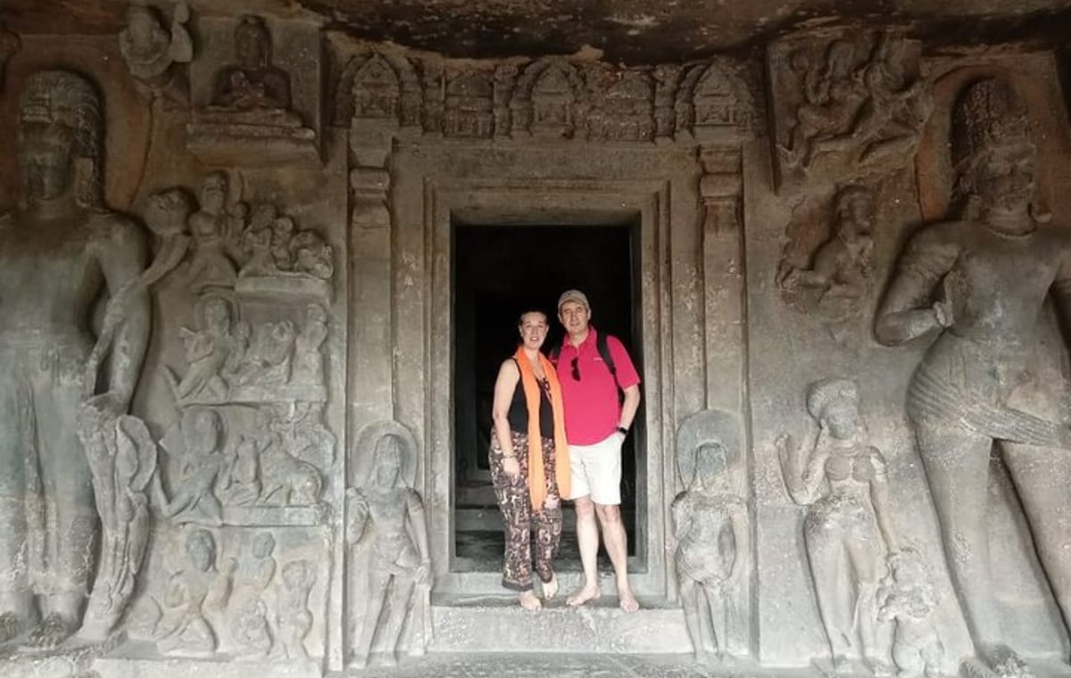 Mumbai to Aurangabad: Ajanta & Ellora with Return Flights