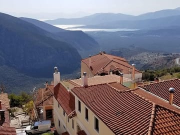 View of Itea the port from where the visitors use to go to Delfoi.!!