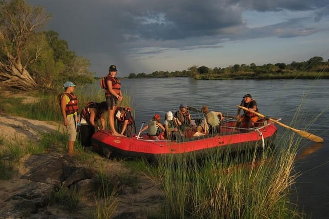 Zambezi River Half Day Float with Lunch and Wildlife Viewing