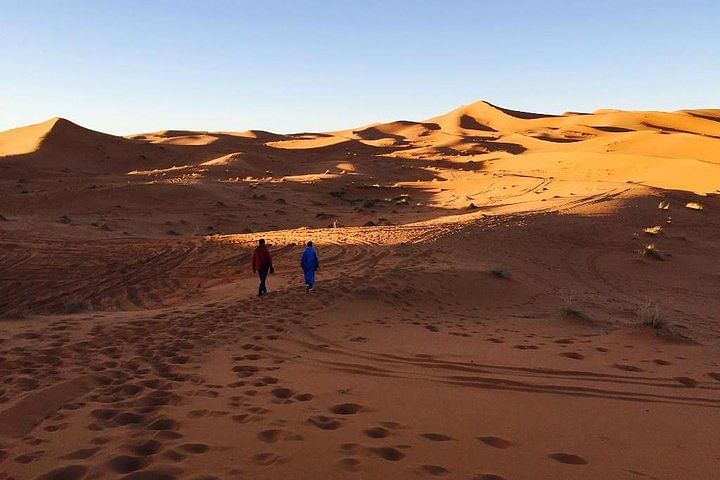 Trekking Adventure in Erg Chebbi Desert with Local Guide and Comfort