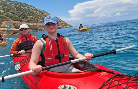 Sea Kayaking and Snorkeling along Anavyssos Coastline
