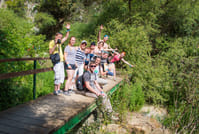 Hiking Polylimnio Waterfalls 4