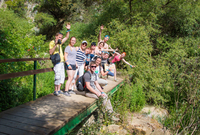 Hiking Polylimnio Waterfalls photo 4
