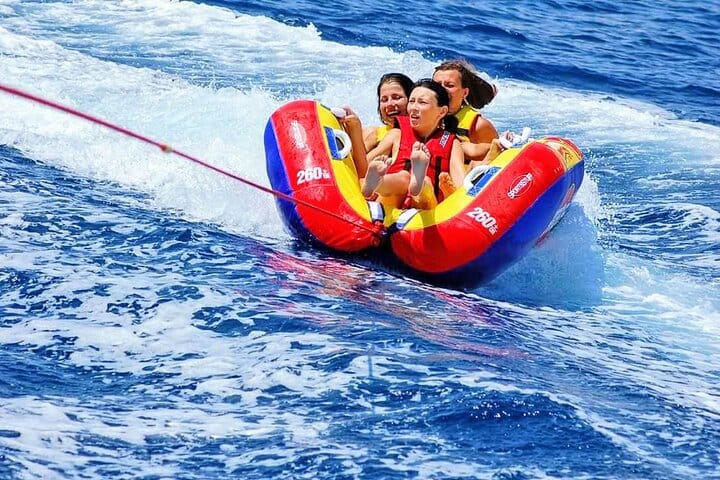 Parasailing, Banana & Sofa Boat & Private transfer in Hurghada