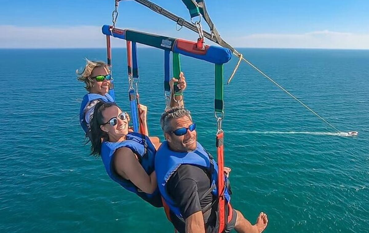 Jetski and Parasailing w/ Entry & Private Transportation