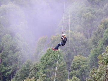 Extream Zipline @ Kingkong Smile and Dip in Hot Spring