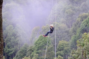 Zipline Adventure and Hot Spring Relaxation in Chiang Mai