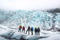 Walk on the glacier