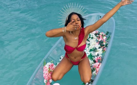 Private Drone Photo Shoot and Clear Kayak Tour in Montego Bay