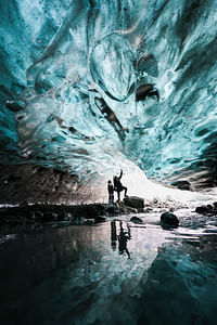 Winter Ice Cave Captured