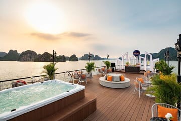 Cozy Bay Premium Cruise – Halong Bay Luxury 1 Day – BUFFET LUNCH