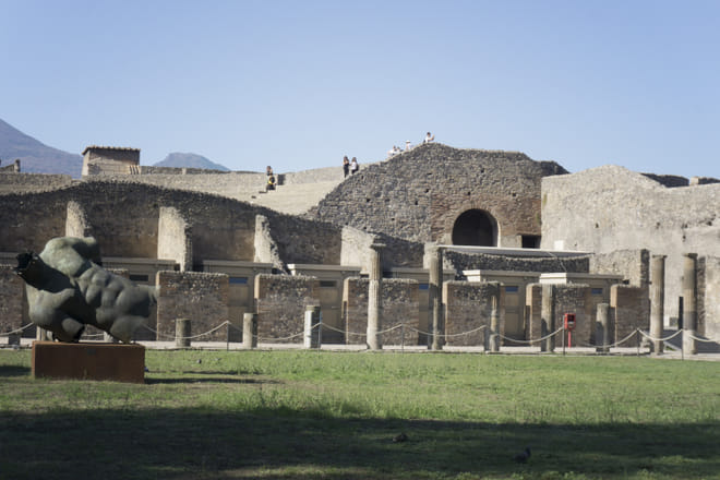 Semi private half day in Pompeii from Rome extraordinary afternoon opening