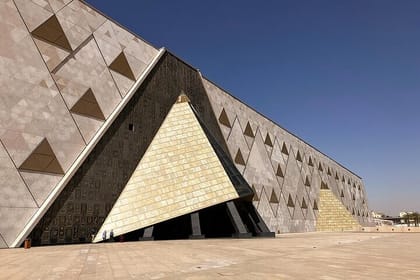 Cheap Half Day tour Grand Egyptian Museum and felucca