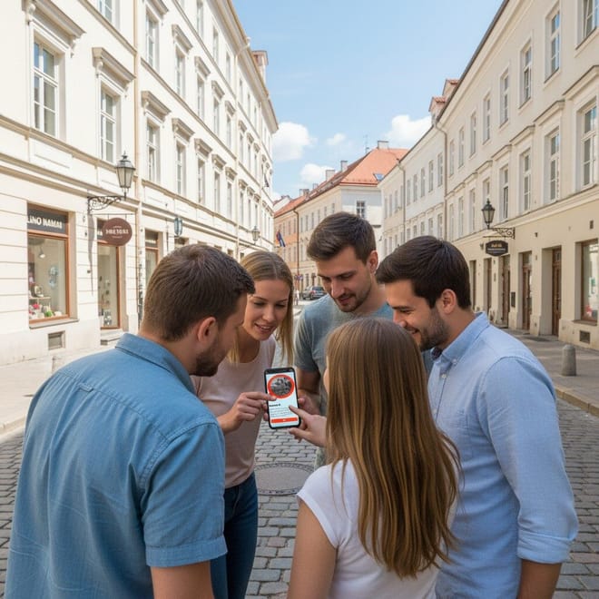 Secrets of Vilnius Self-Guided Exploration Game Tour 3