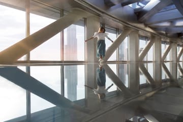 Sky View Glass Slide Adventure Tour in Dubai