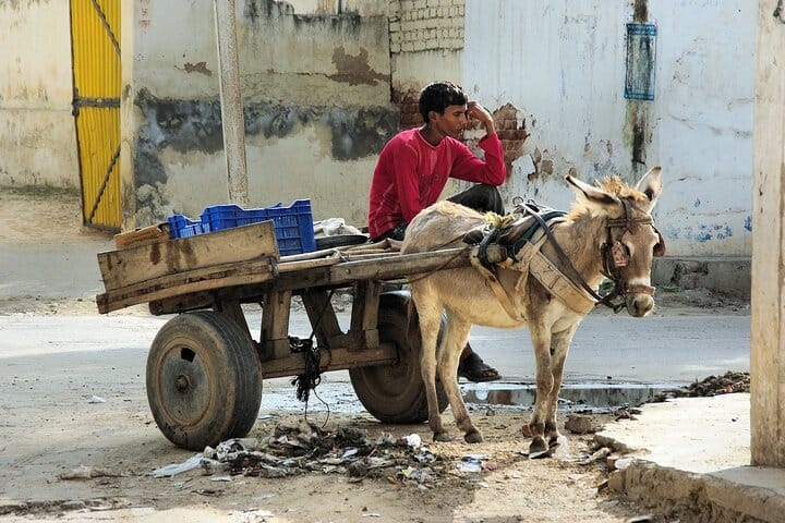 A Street view in Mandawa Town