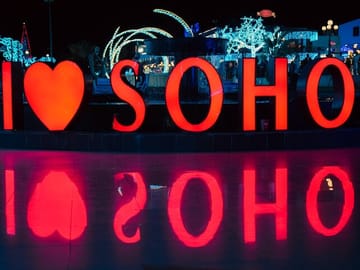 "Soho Square & Naama Bay: Sharm's Vibrant Day-to-Night Hotspots"