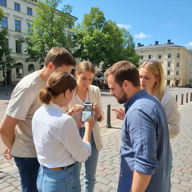 Secrets of Vilnius Self-Guided Exploration Game Tour 6