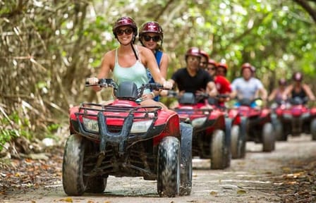 ATV Nature Ride and Sunset Tour at Ricks Cafe from Montego Bay