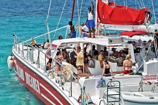 Private Montego Bay Morning Catamaran with Open Bar & Snorkeling