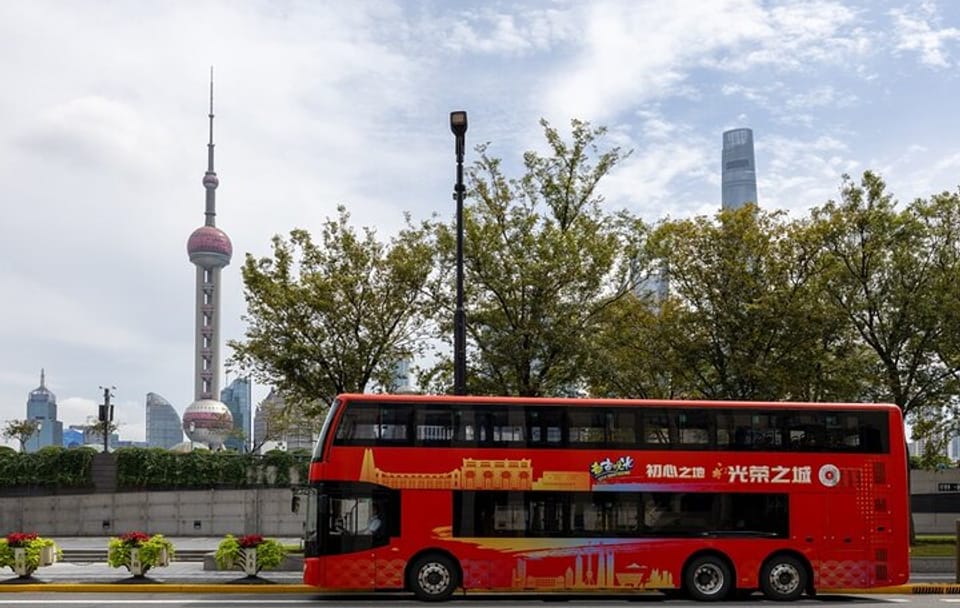 Shanghai Hop-On Hop-Off Sightseeing Bus Tour