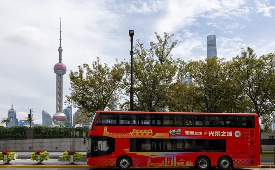 Shanghai Hop-On Hop-Off Sightseeing Bus Tour