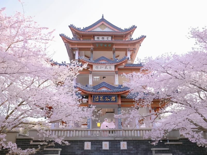 Shanghai to Wuxi Spring Day Trip: Cherry Blossoms & Gardens