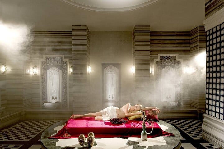 Side Turkish Bath with Full Body Aloe Vera Massage & Transfer 10