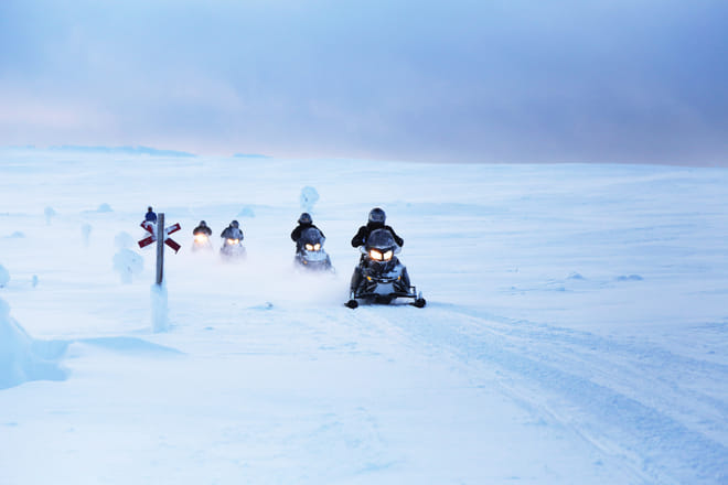 Ice-Karting and Snowmobiling (Levi) photo 2