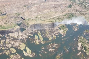 Scenic Helicopter Flight Over Victoria Falls, Zimbabwe