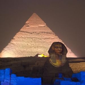 Sound and Light Show at Giza Pyramids including Private Transfer 