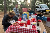 Camp life.