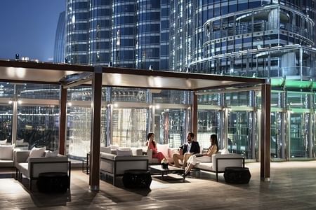 Burj Khalifa Experience: 125th Floor Views & Rooftop Dining at Burj Club
