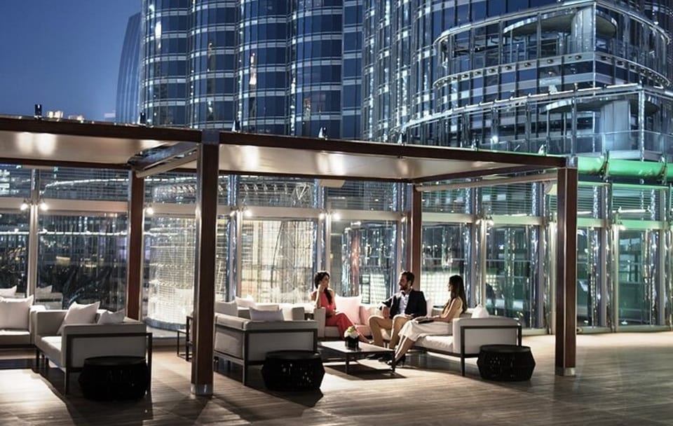 Burj Khalifa 125th Floor, Lunch or Dinner at Rooftop Burj Club